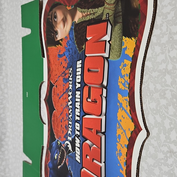 2010 DreamWorks How To Train Your Dragon Store Display/Shelf Topper Sign - Picture 6 of 7